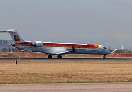Avión de Air Nostrum.