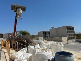 Imagen de los nuevos nichos del cementerio de San Agatángelo