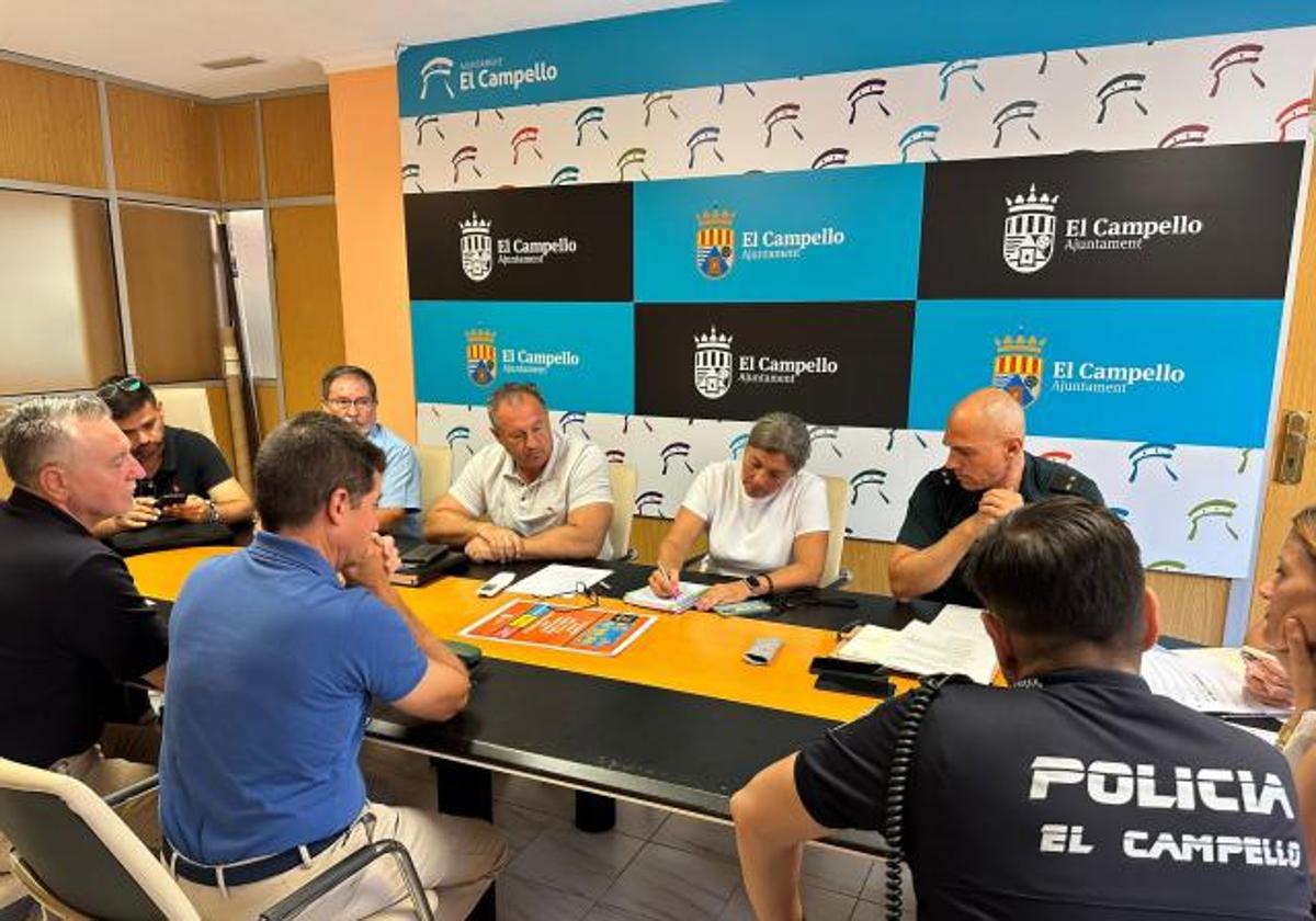 Coordination meeting at the Town Hall of El Campello.