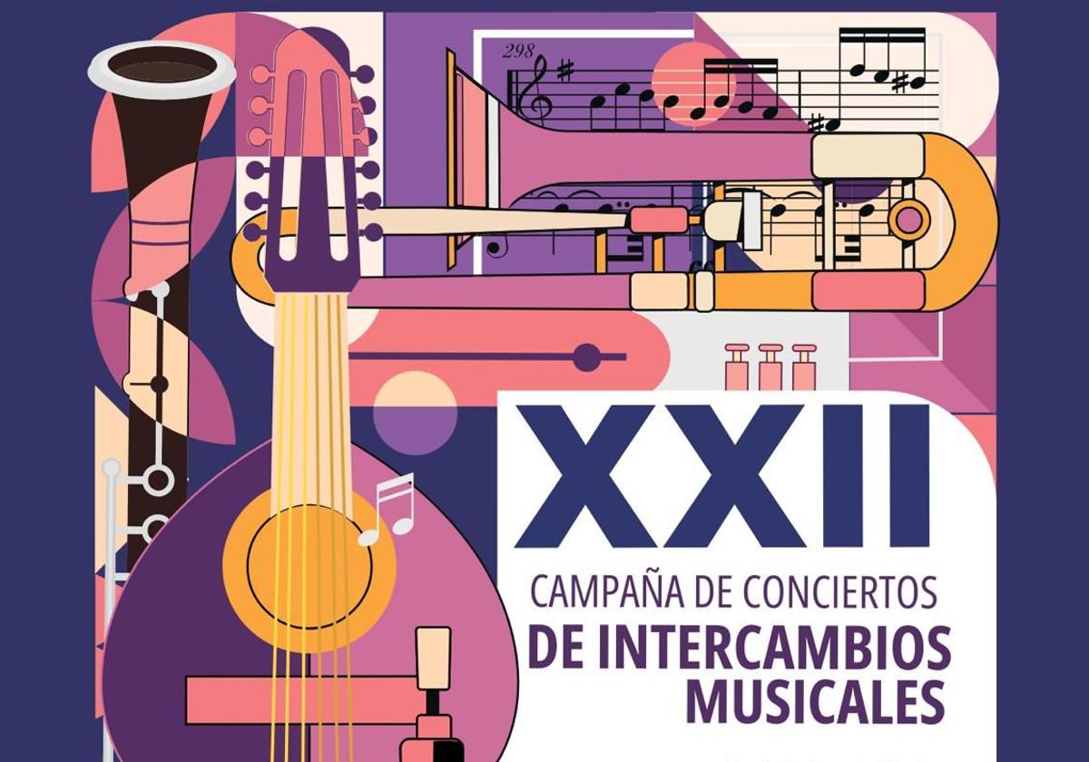 Cartel de los conciertos.