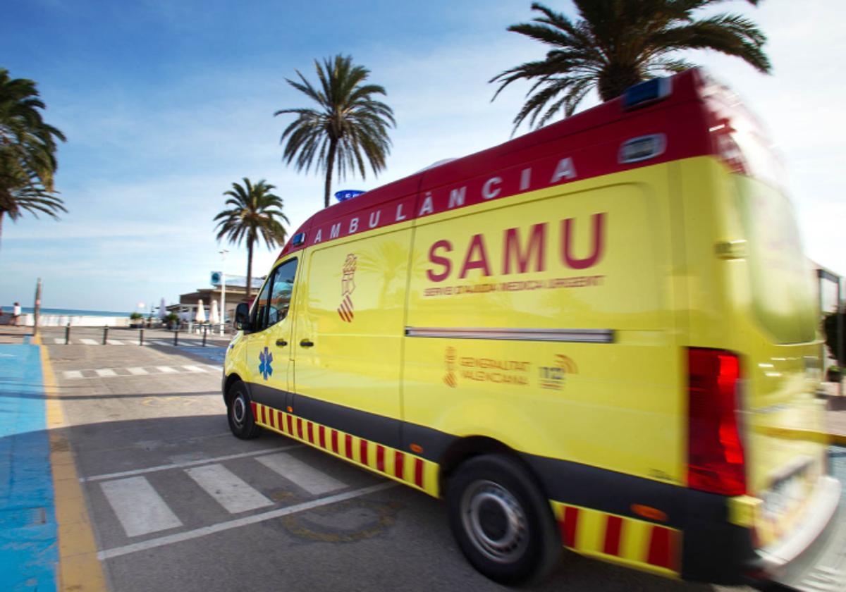 Ambulancia SAMU en una imagen de archivo.