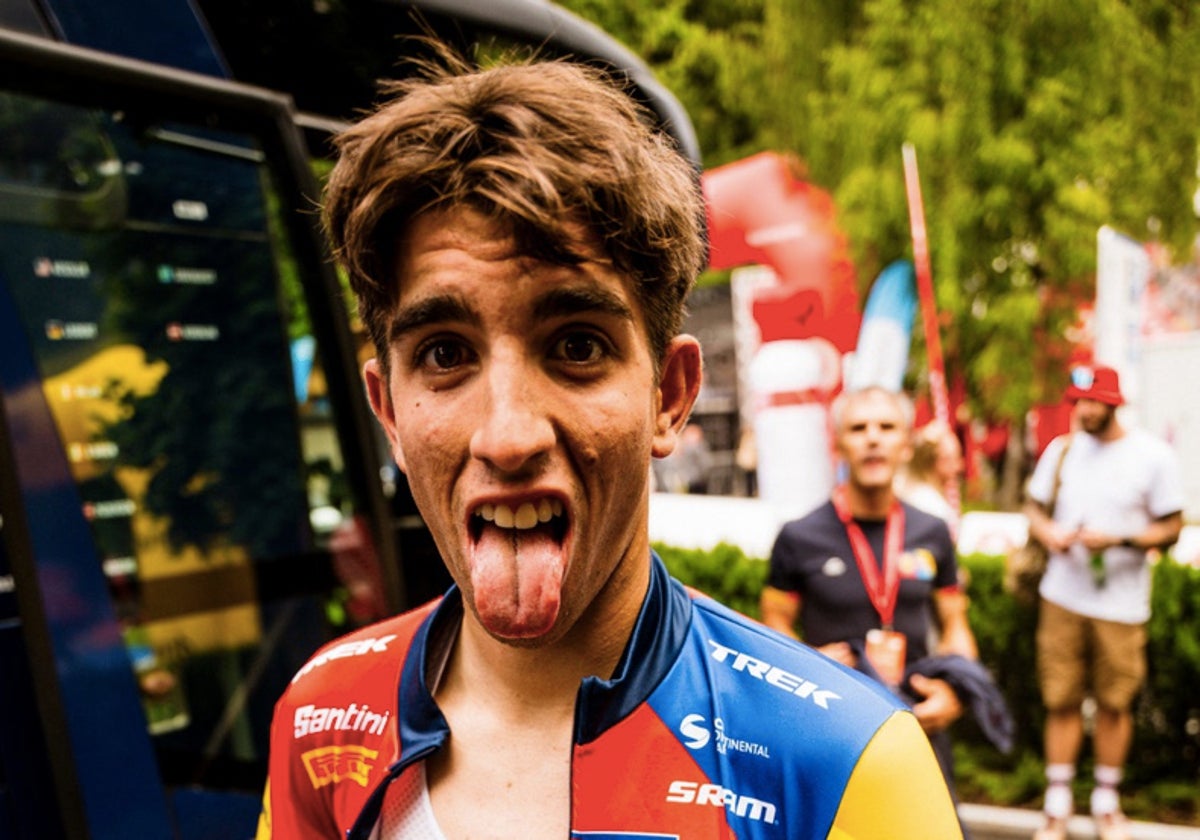 Héctor Álvarez tras su tercer puesto en Austria