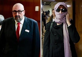 Koldo Izaguirre y su expareja Patricia Uriz.