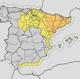Imagen principal - Alerta amarilla en el litoral de Alicante por una dana que traerá fuertes tormentas con viento y granizo