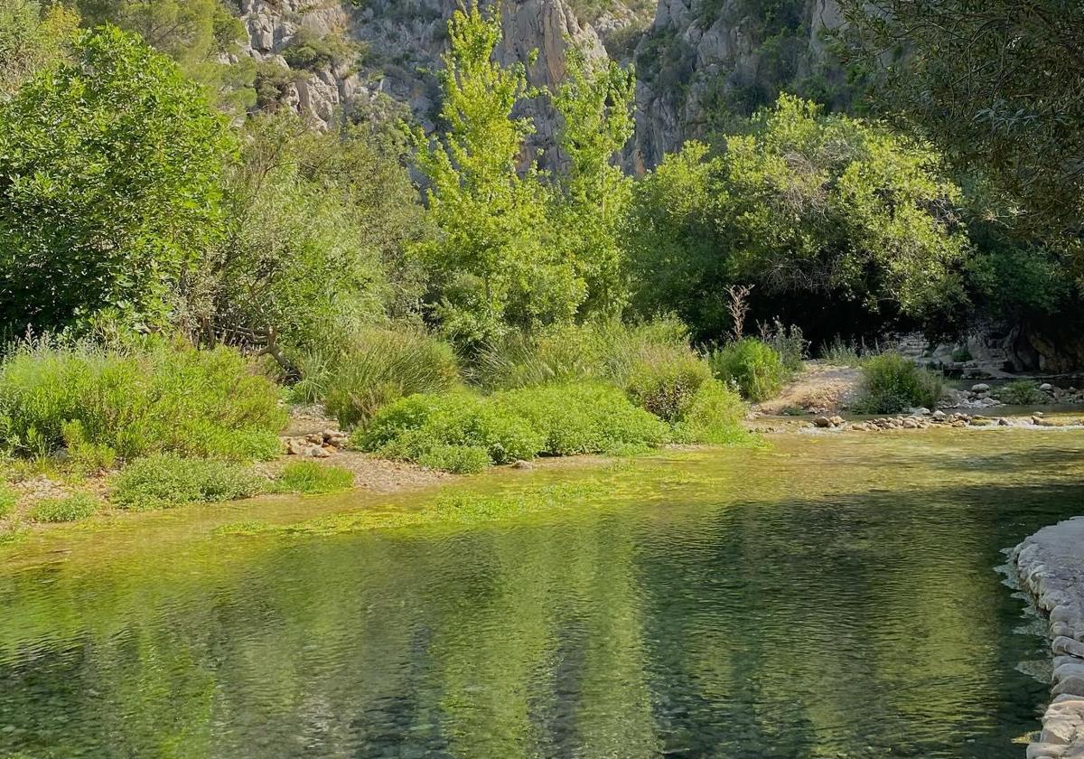 Fonts de l'Algar in Callosa d'en Sarrià.
