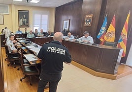 Junta Local de Seguridad de la Vila Joiosa.