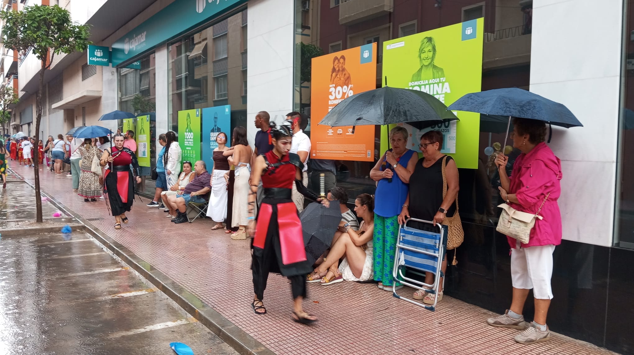 Fiestas pasadas por agua en Dènia