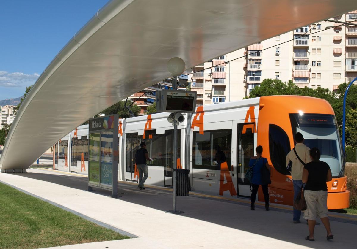TRAM d'Alacant service.
