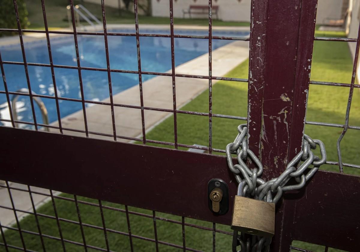 File image of a residential pool.