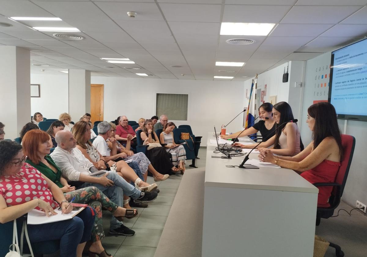 Meeting for grants to non-profit organisations developing social projects in Alicante.