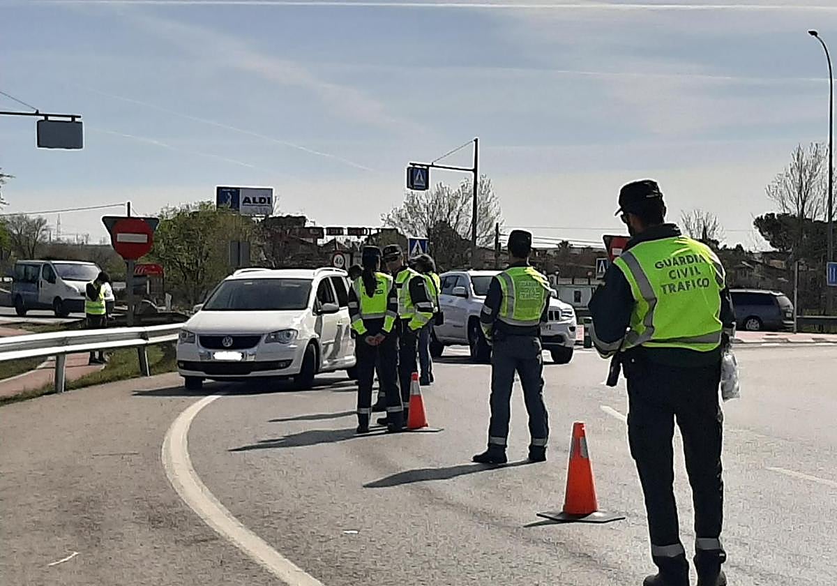 Control en una carretera