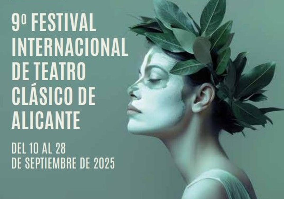 Cartel del Festival de Teatro Clásico de Alicante.