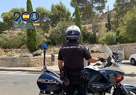 Un Policiía Nacional en una imagen de archivo.