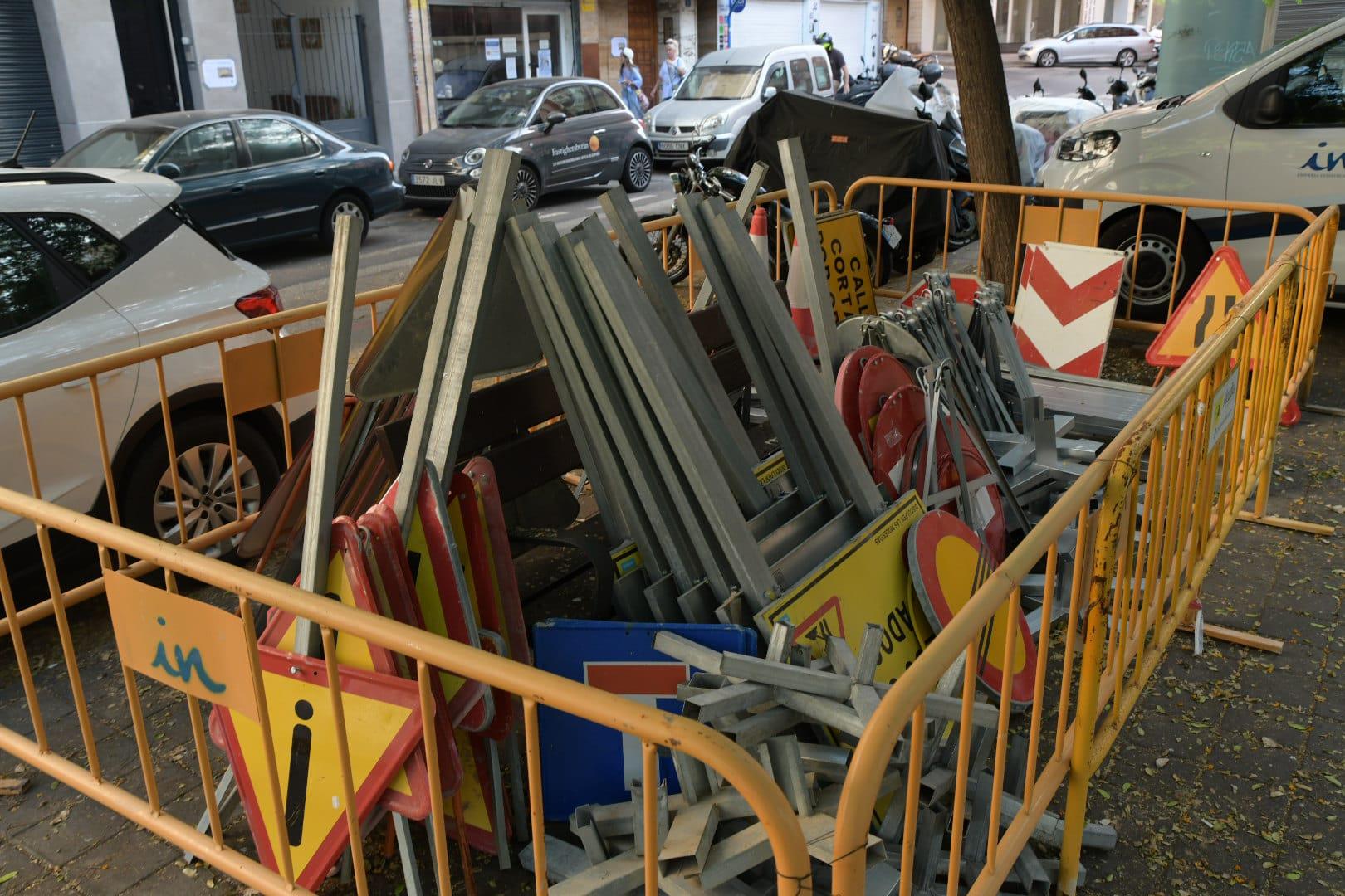 Imagen principal - Traffic is spared for a few days due to delays in the works on Alicante's castle ring road