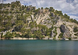 Pantano de Entrepeñas, uno de los de referencia para el trasvase Tajo-Segura, al 80% de su capacidad a principios de junio.