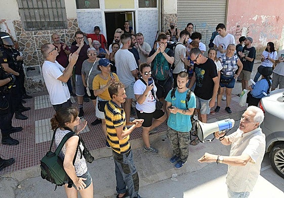 Desahucio en Nou Alacant.