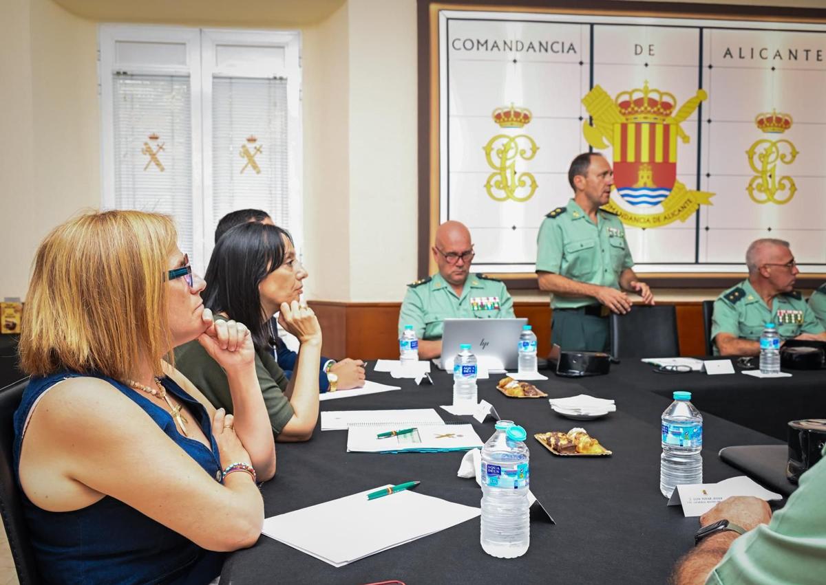 Imagen secundaria 1 - Momentos de la visita. 