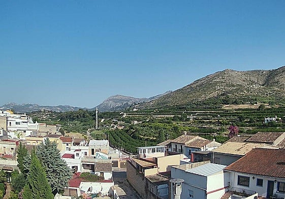 Panorámica de L'Atzúbia.