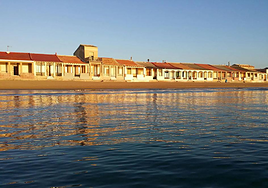 Imagen de la playa de Babilonia.