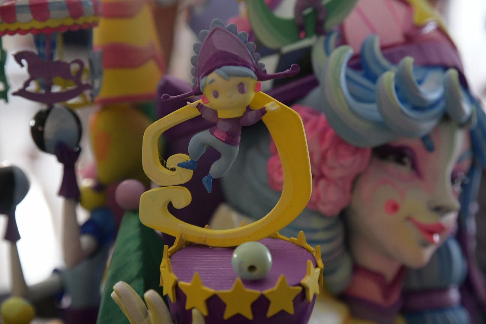 Mucho &#039;Equilibri&#039; en la hoguera oficial infantil: así es la maqueta
