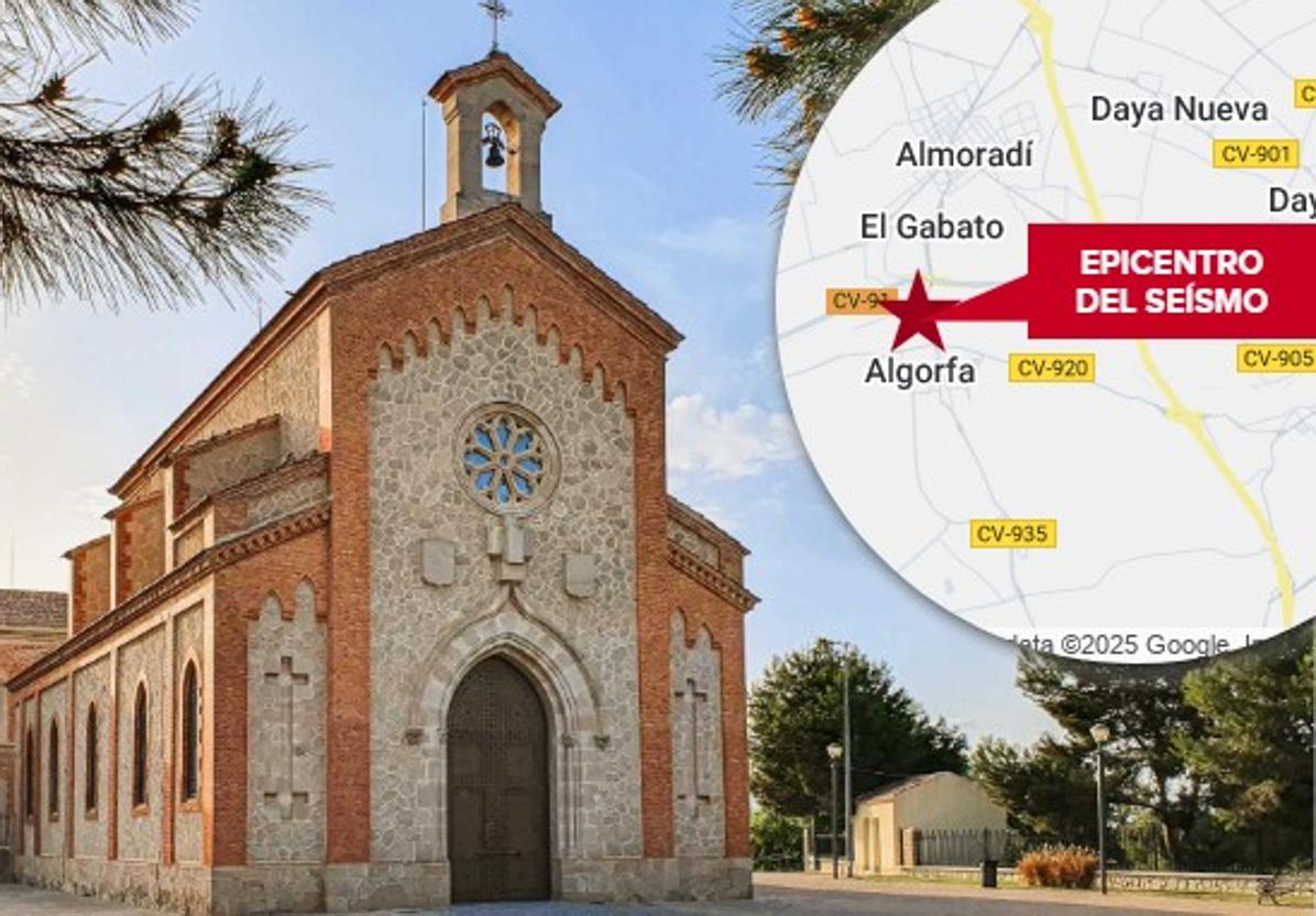 Location of the earthquake.