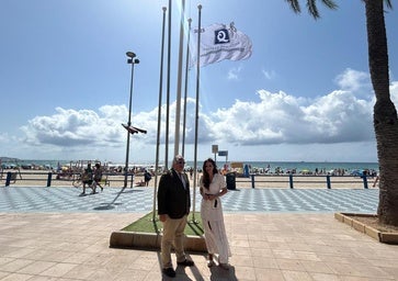 La playa del Postiguet, con calidad certificada