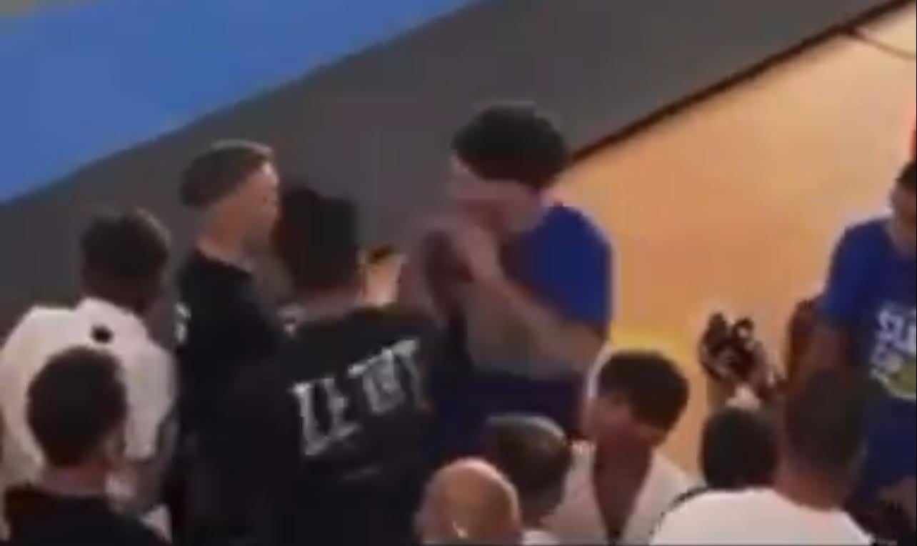 Moment when the incident occurred