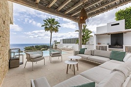 Uno de los porches de una casa de Engel & Völkers