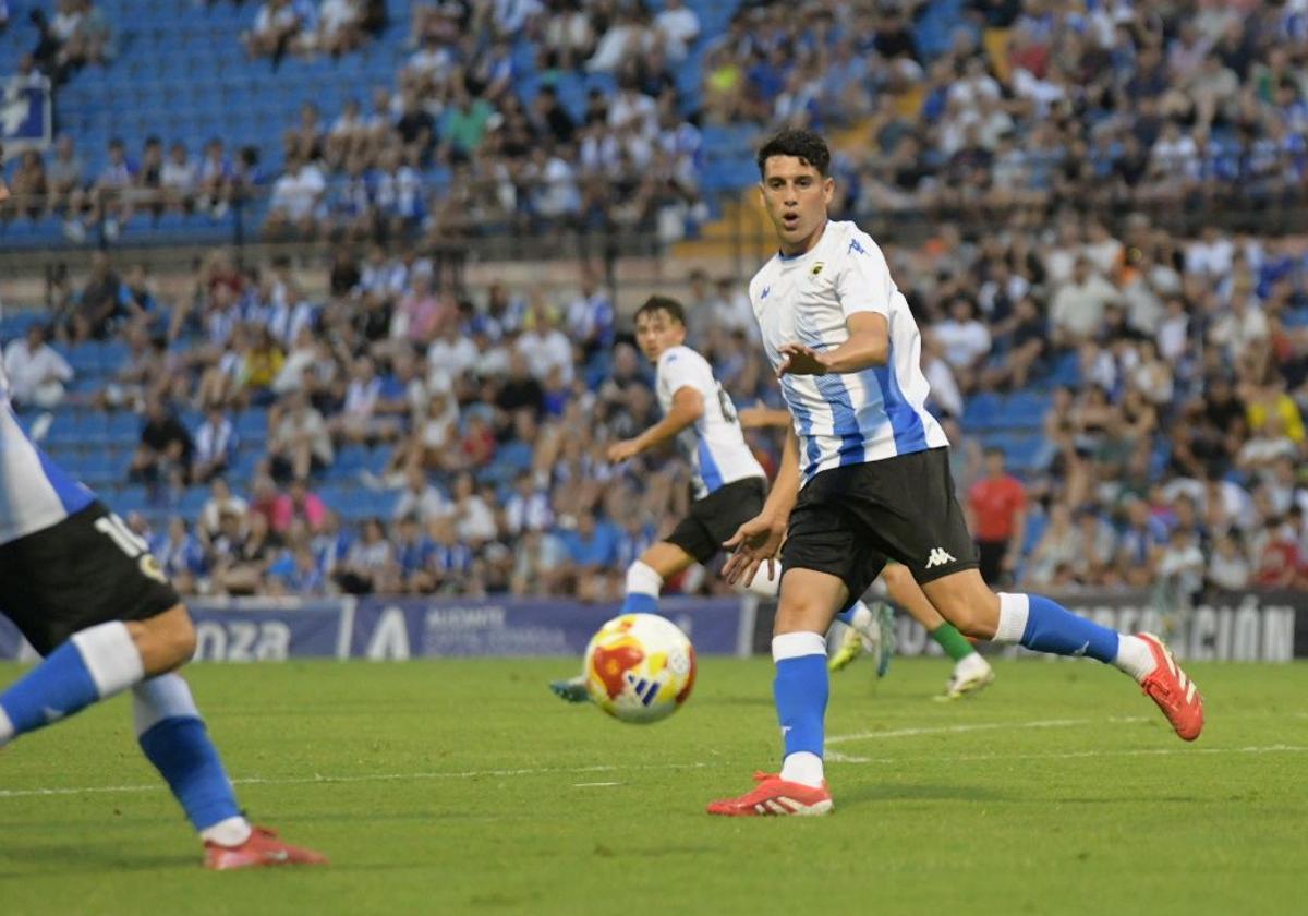 A moment from the Alicante derby played this Thursday.