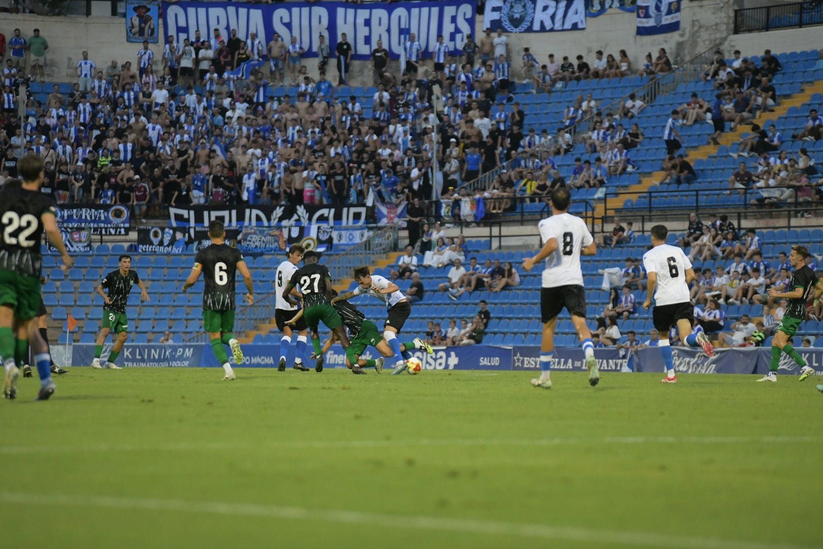 Derbi de alta tensión en el Rico Pérez