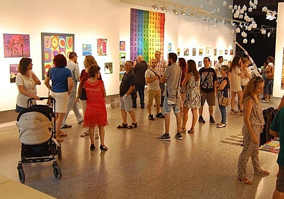 Exposición en el Centro Municipal de las Artes de Alicante.