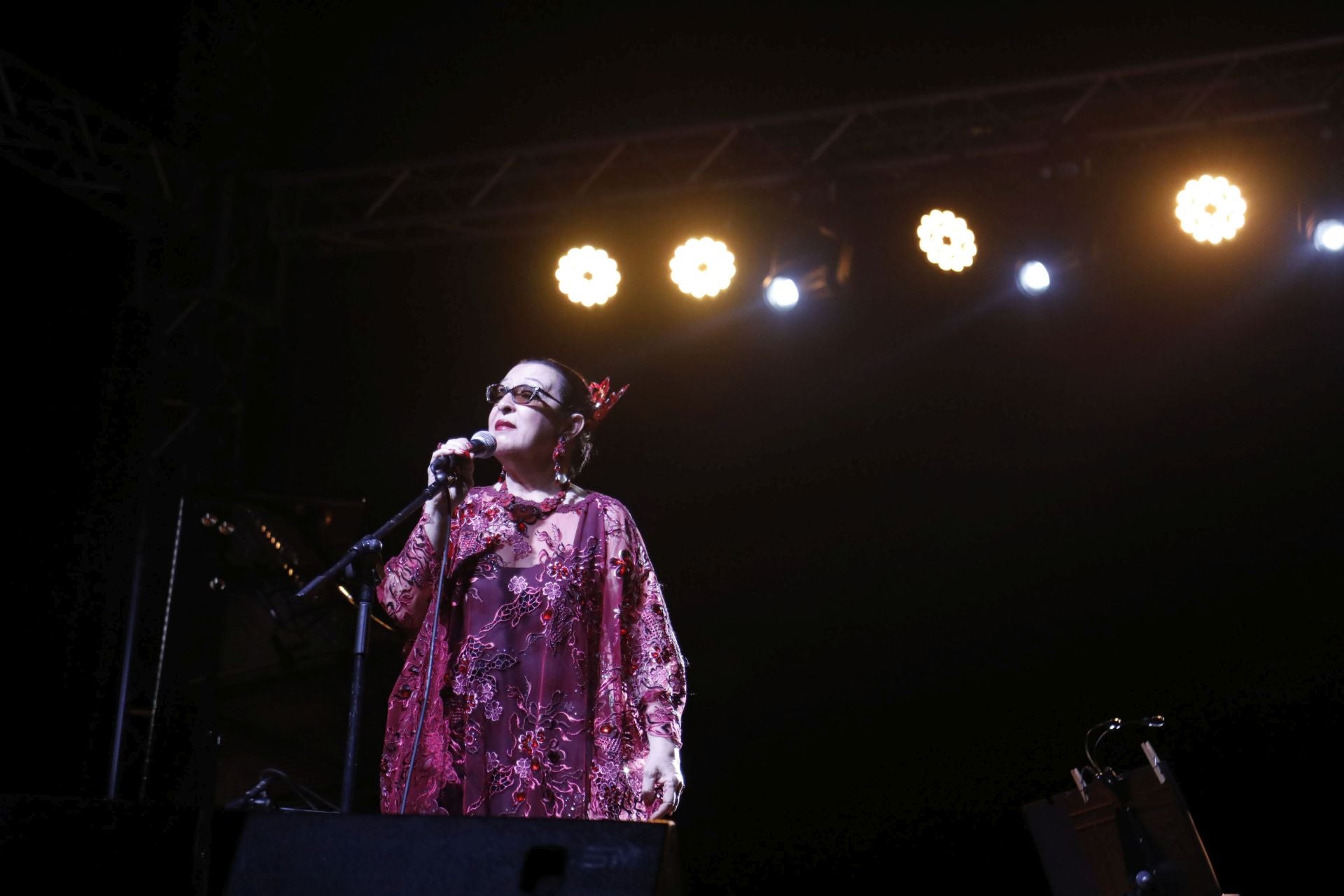 Martirio deslumbra en el festival Música al Castell de Dénia