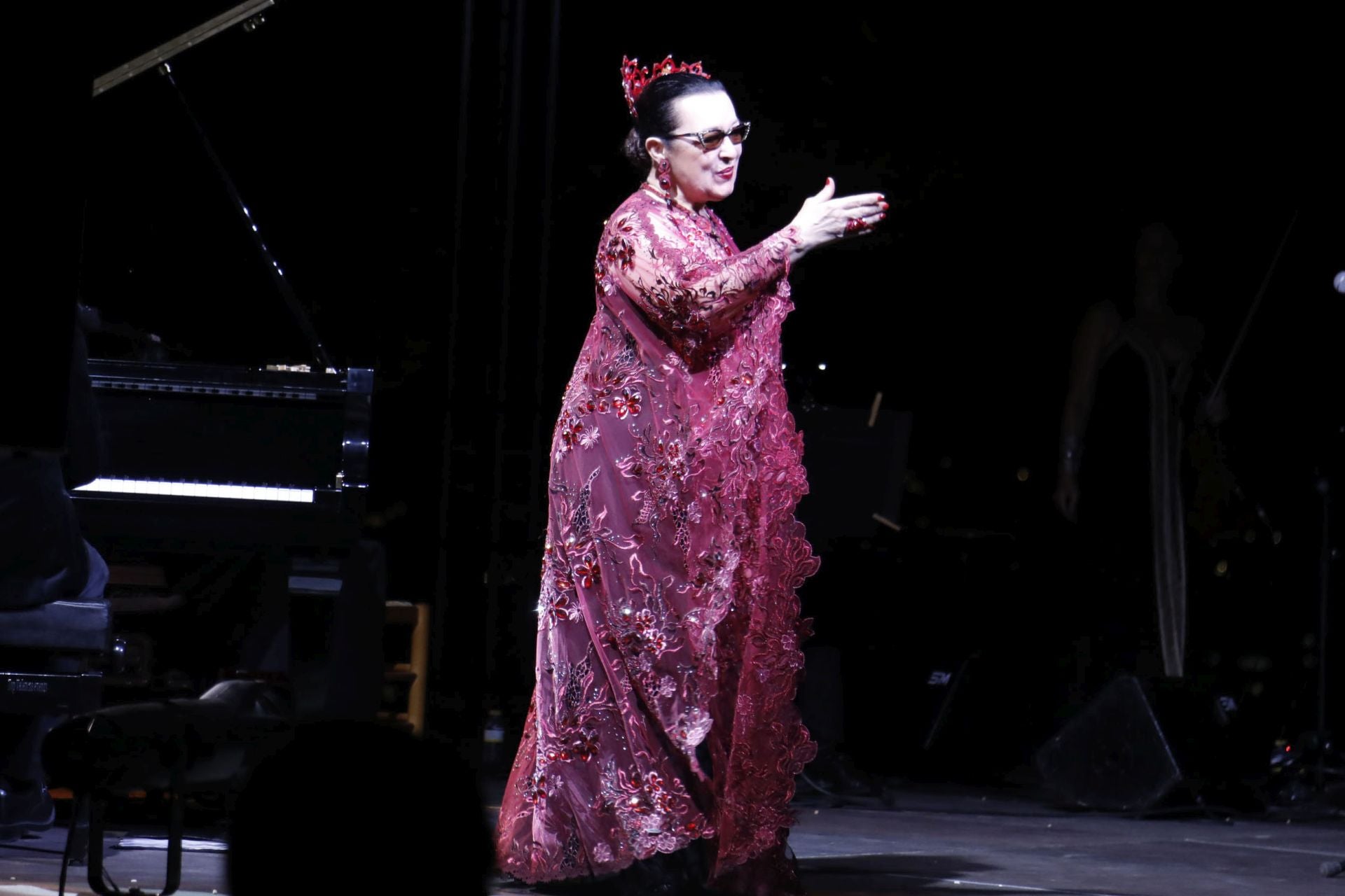 Martirio deslumbra en el festival Música al Castell de Dénia