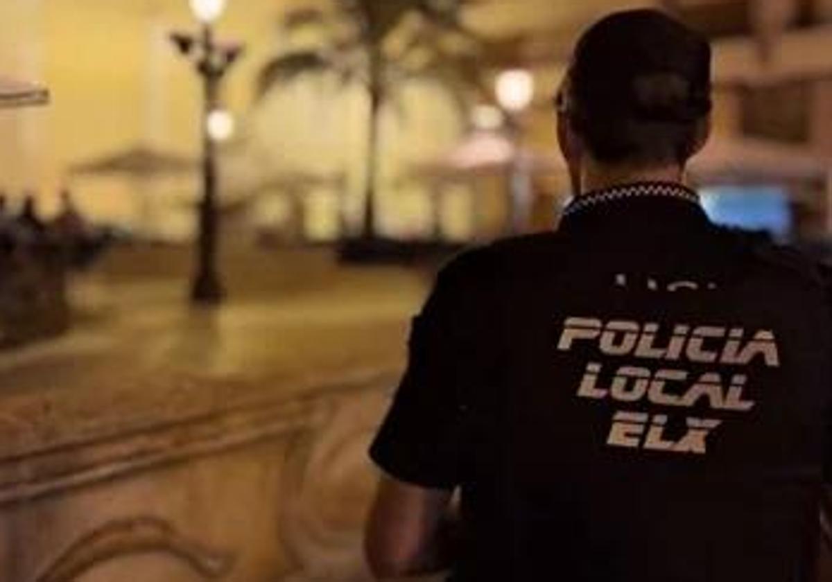Imagen de archivo de la Policía Local de Elche