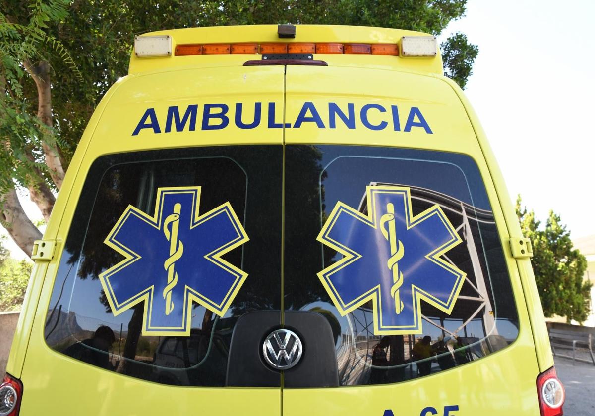 An ambulance, in an archive image.