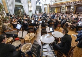 Concierto de Virtuós Mediterrani en el Real Liceo Casino de Alicante.