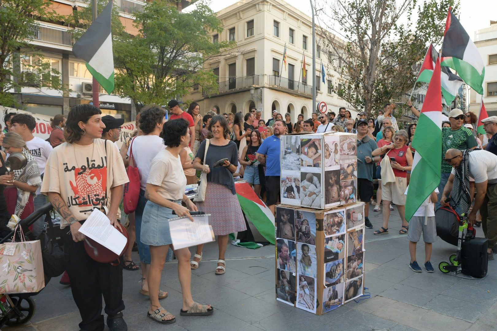 Cacerolada en Alicante para pedir el fin del holocausto en Gaza