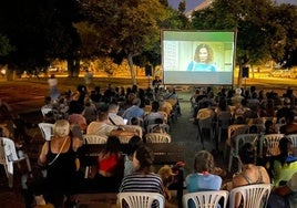 Proyección de cine a la fresca en Alicante