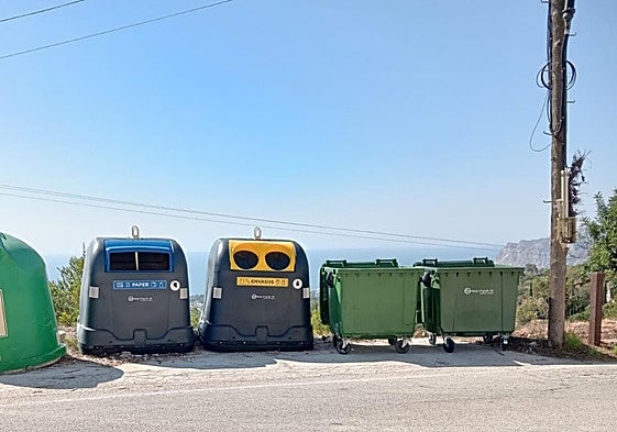 Contenedores en Benissa.