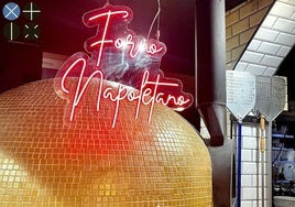 El horno napoletano de Rusticana en Calpe.