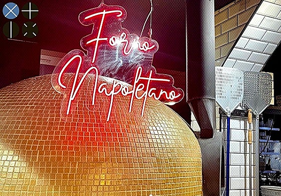 El horno napoletano de Rusticana en Calpe.