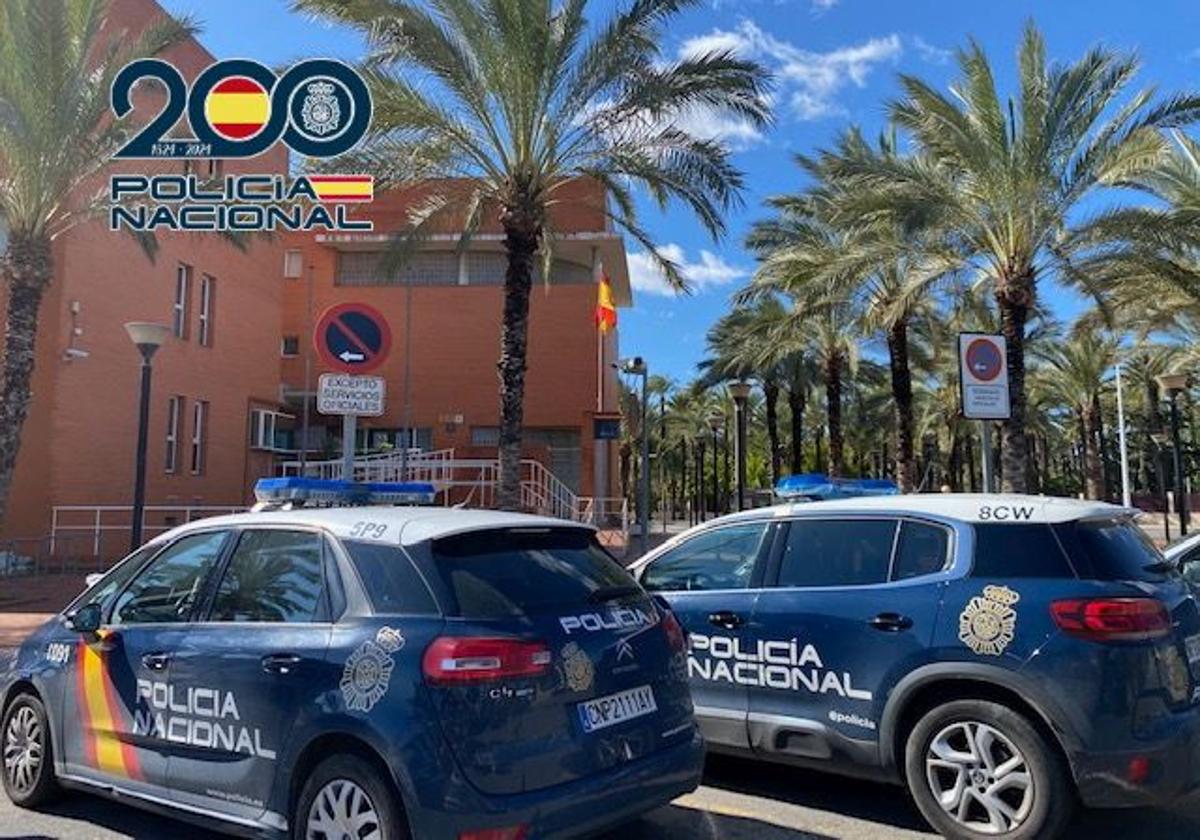 Imagen de la comisaría de la Policía Nacional en Elche.