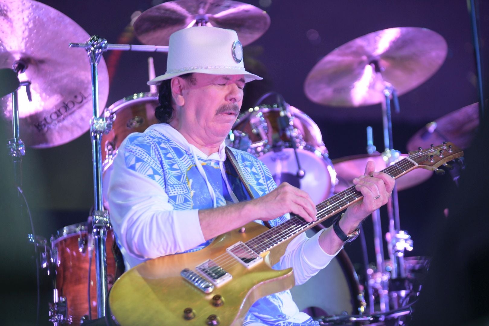 El concierto de Santana en imágenes
