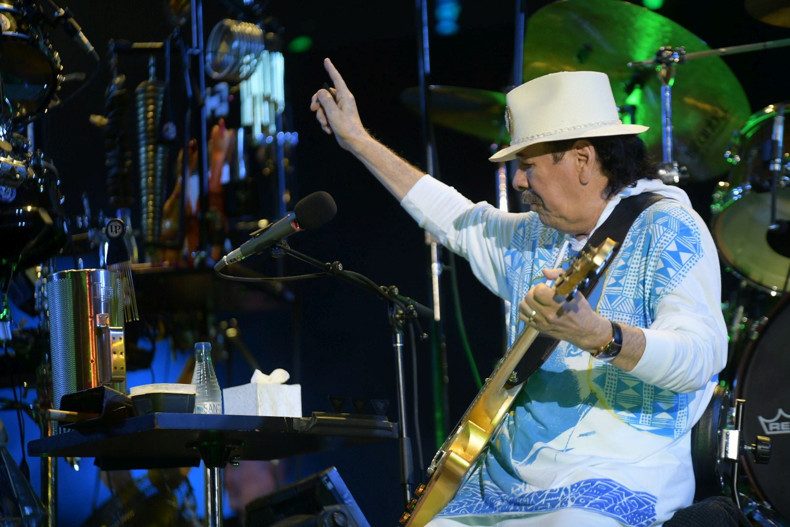 El concierto de Santana en imágenes