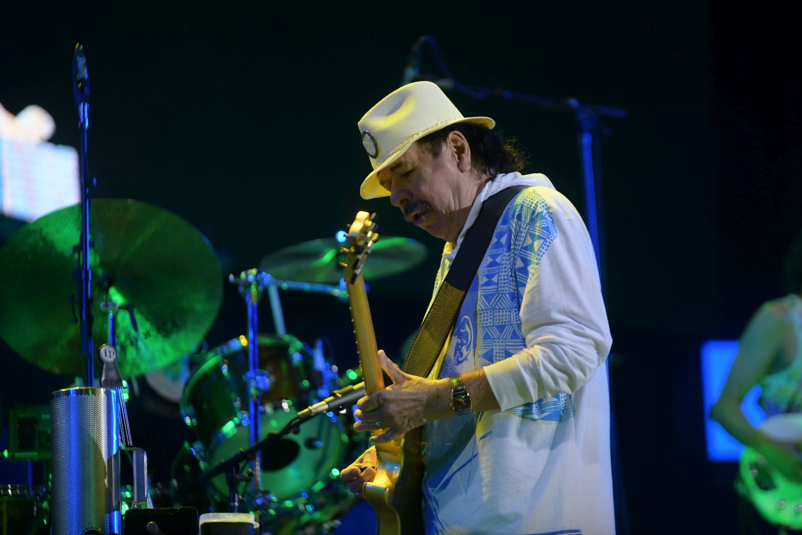 El concierto de Santana en imágenes