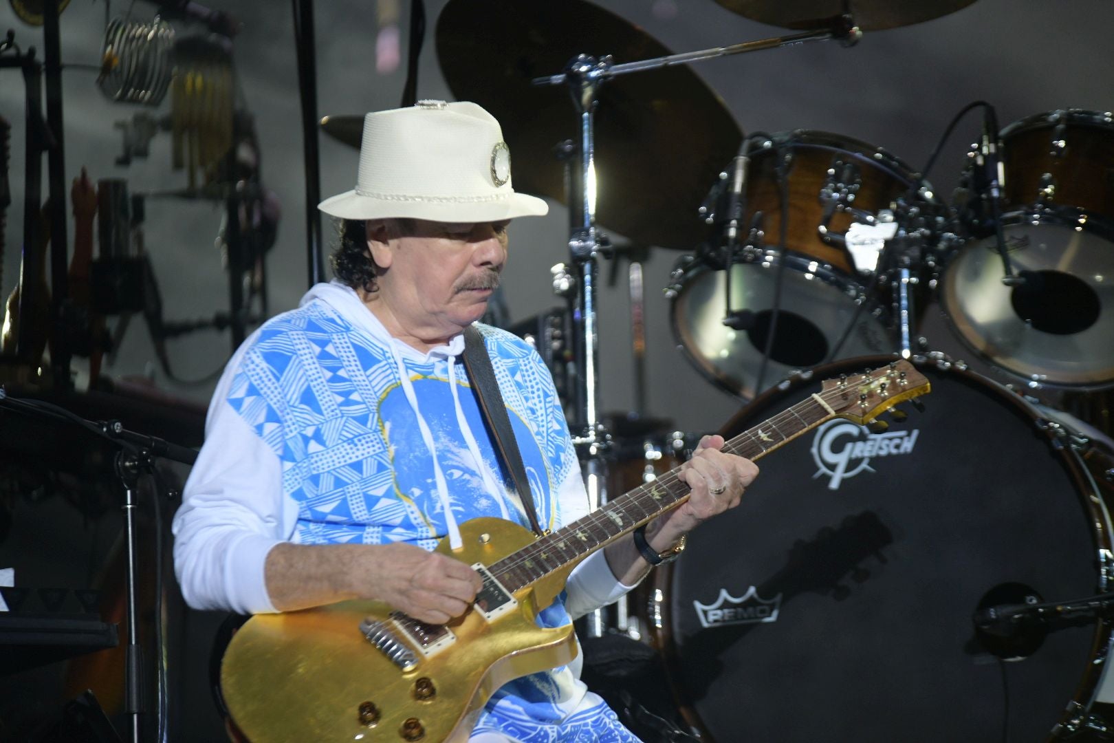 El concierto de Santana en imágenes