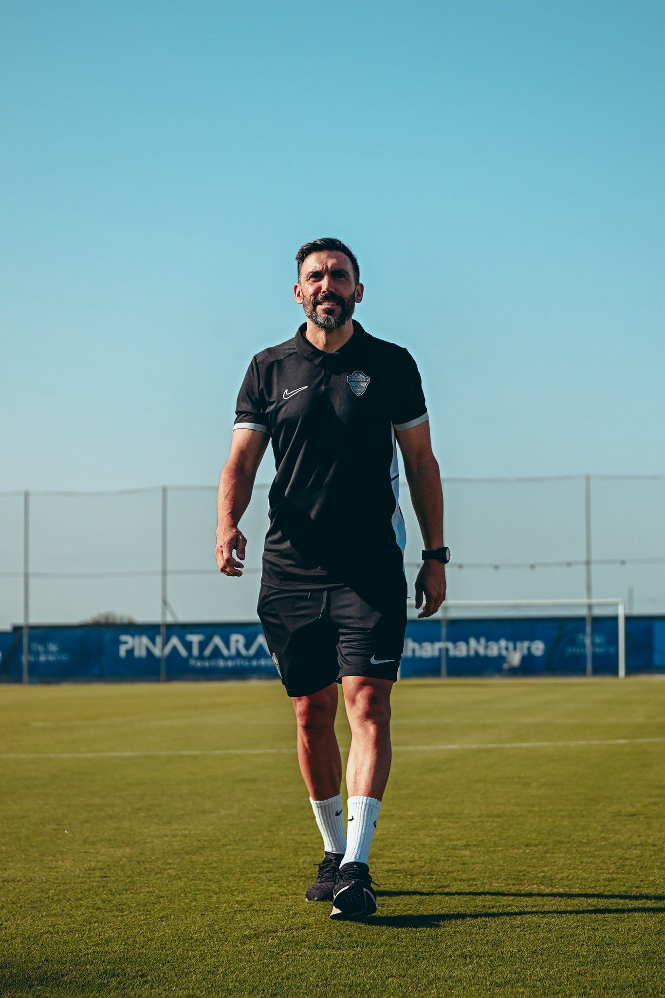Eder Sarabia durante uno de los partidos de esta pretemporada
