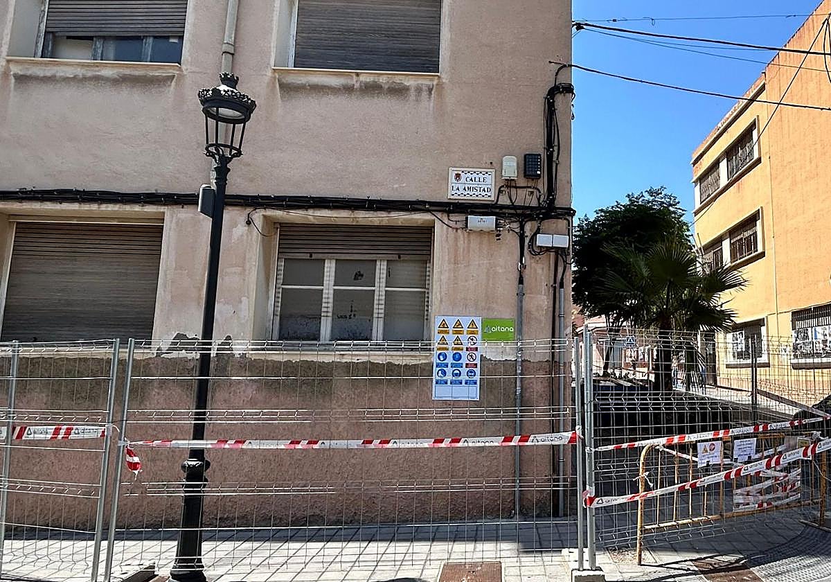 Inicio de las obras del barrio de San Gabriel