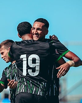 Mourad y Álvaro Rodriguez durante esta pretemporada