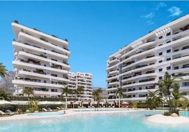 Promoción residencial en Alicante.